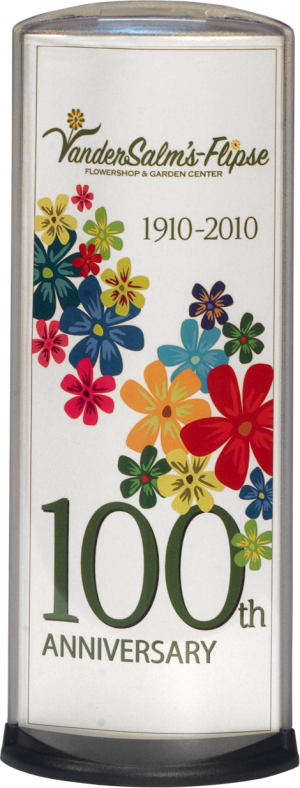 Podia Vertical Display - 100 Anniversary