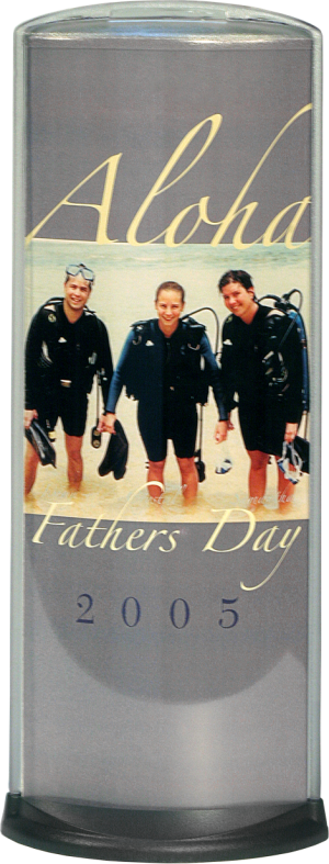 Podia Vertical Display - Aloha Fathers Day