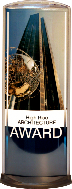 Podia Vertical Display - High Rise Award