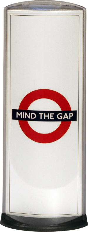 Podia Vertical Display - Mind The Gap