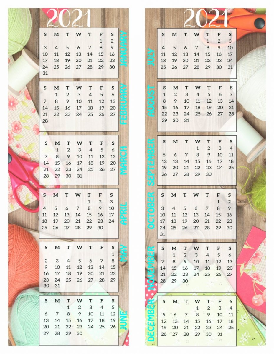 Crafting Calendar Podia Insert 2021